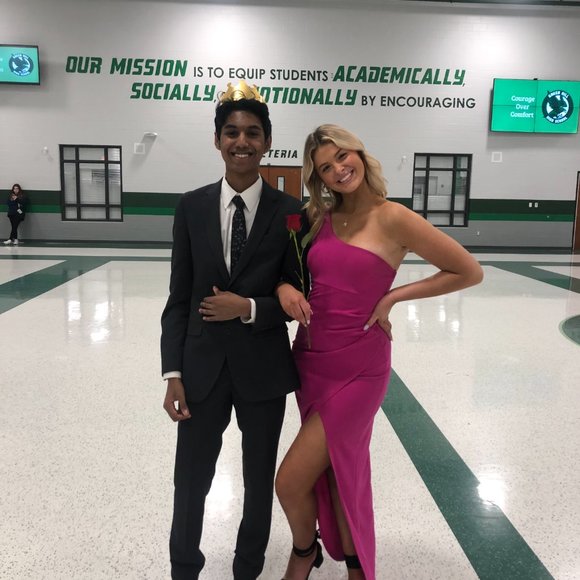 Formal Dress - Hot Pink w/slit - Picture 9 of 10